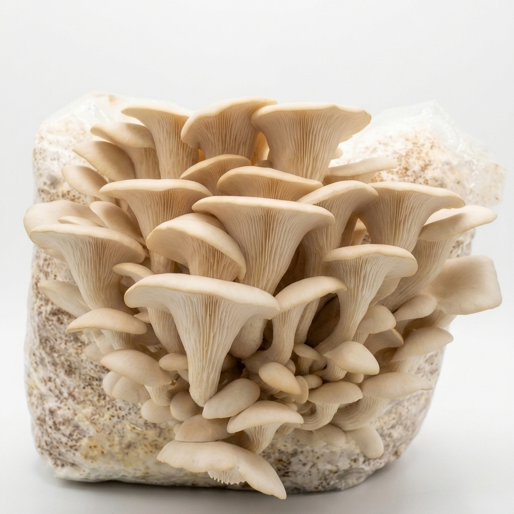 5lbs White Oyster Mushroom Grow Kit
